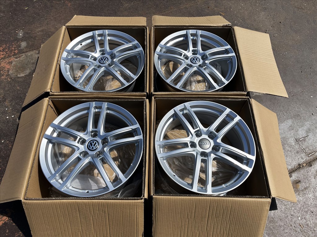 VW - Audi - Seat - Skoda 18" 5x112 Új Dezent alufelni eladó 18 coll 5. kép
