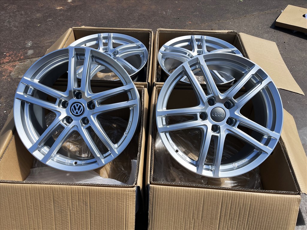 VW - Audi - Seat - Skoda 18" 5x112 Új Dezent alufelni eladó 18 coll 6. kép