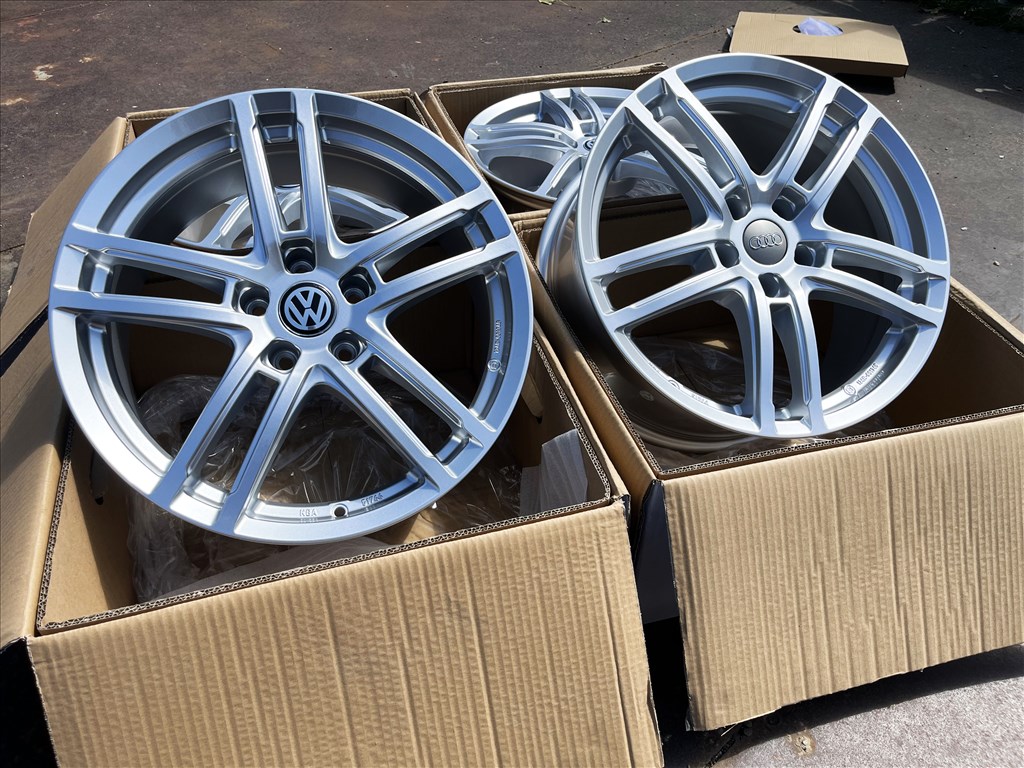 VW - Audi - Seat - Skoda 18" 5x112 Új Dezent alufelni eladó 18 coll 7. kép