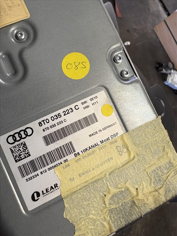 Audi A5 (B8 - 8T) autós zene, hangszóró BANG&OLUFSEN 5. kép