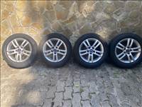  16" újszerű alufelni, rajta 215/55 használt Pirelli nyári gumi gumi 