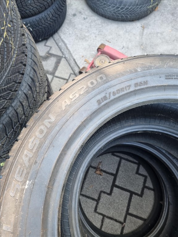  215/6017" használt Falken Euroall Season AS200 négyévszakos gumi 4db 5. kép