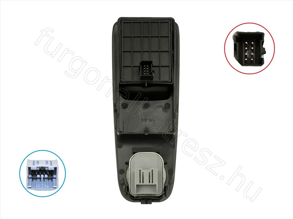 Ablakemelő kapcsoló FIAT DUCATO 06> bal Visszapillantó tükör >11  - JUMPER, DUCATO, BOXER - FT82239, FT82228 -  - Fastoriginal Utángyártott új  3. kép