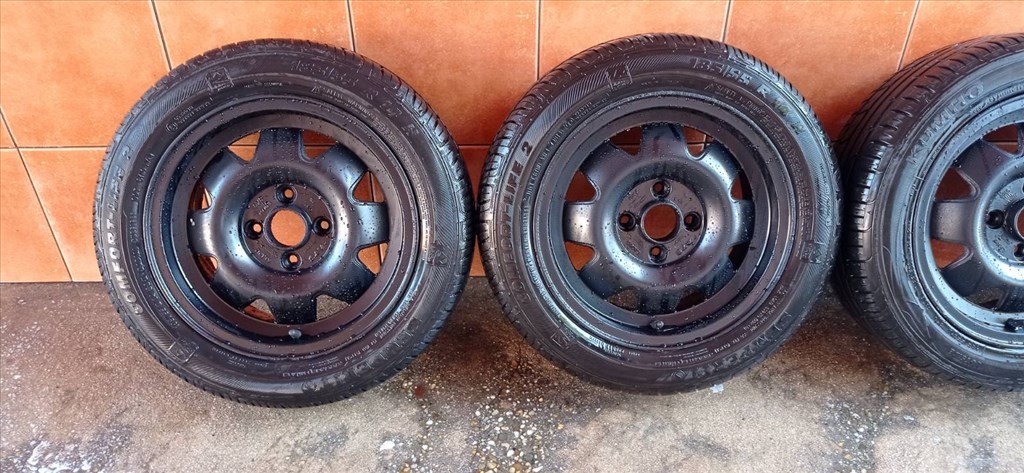 ATS 14" ALUFELNI 4X100 NYARI 185/55R14 GUMIVAL OLCSÒN!!!! 3. kép