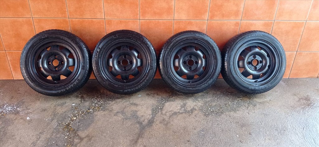 ATS 14" ALUFELNI 4X100 NYARI 185/55R14 GUMIVAL OLCSÒN!!!! 1. kép