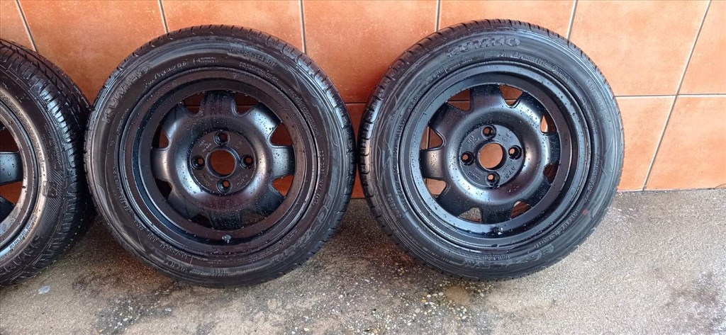 ATS 14" ALUFELNI 4X100 NYARI 185/55R14 GUMIVAL OLCSÒN!!!! 4. kép