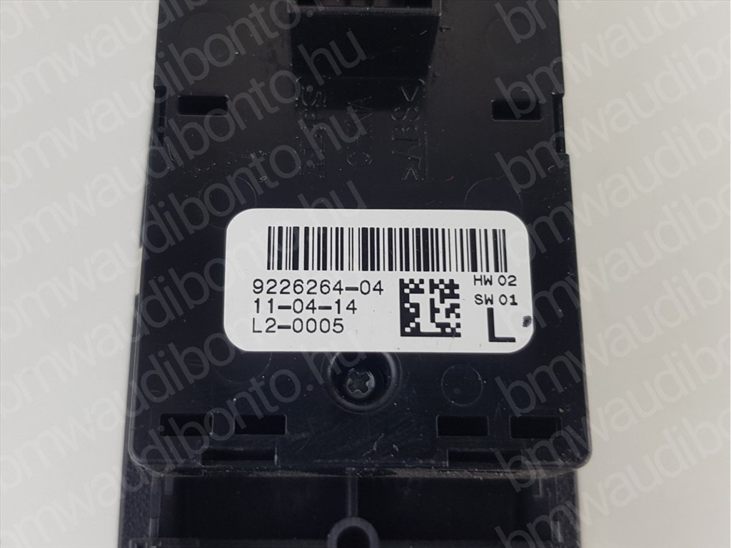 BMW 1 (F21) Sofőr oldali (négyes / kettes) elektromos ablakemelő kapcsoló (9226264) 2. kép