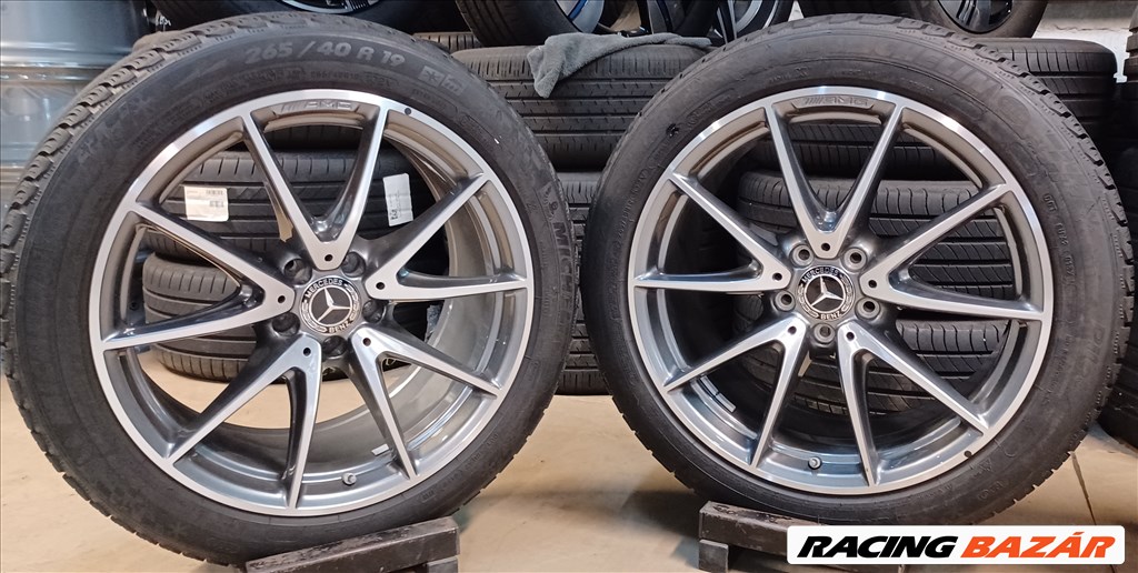 Mercedes W213 E63 AMG 5x112 9,5x19 265/40 R19 téli gumikkal 4db.7,5mm 4. kép