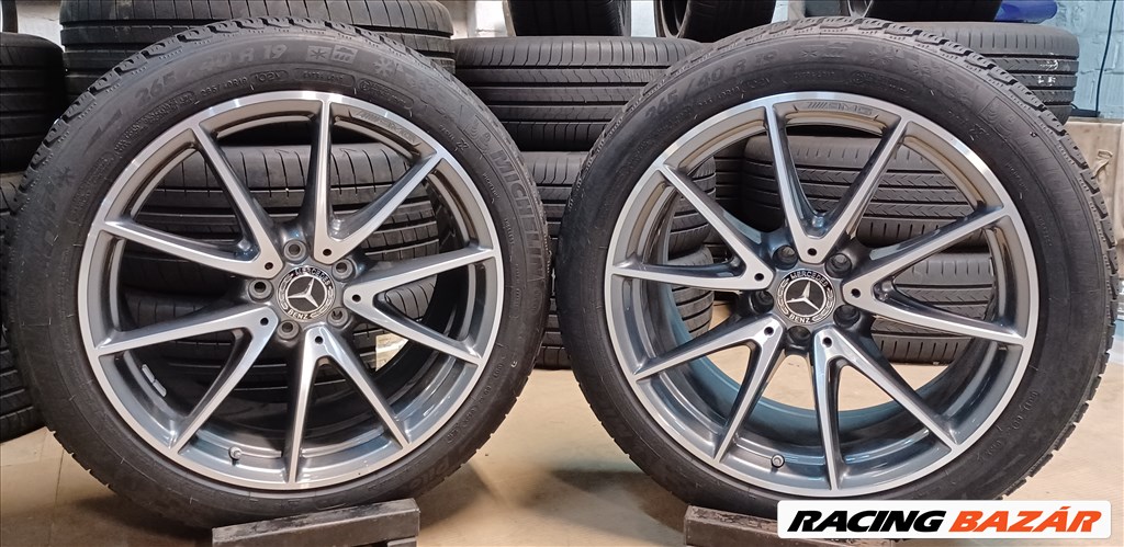 Mercedes W213 E63 AMG 5x112 9,5x19 265/40 R19 téli gumikkal 4db.7,5mm 5. kép