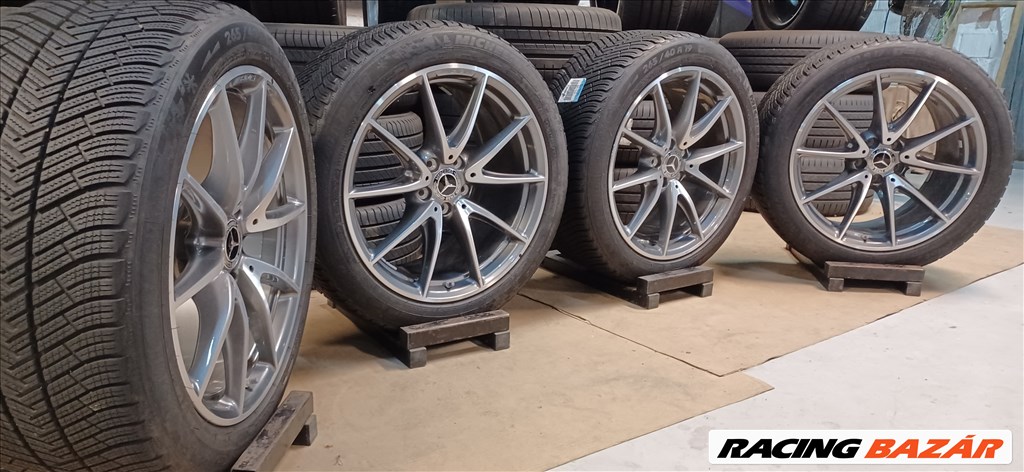 Mercedes W213 E63 AMG 5x112 9,5x19 265/40 R19 téli gumikkal 4db.7,5mm 7. kép