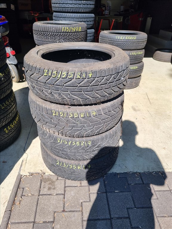  215/5517" újszerű Kormoran Snow téli gumi 4db  1. kép