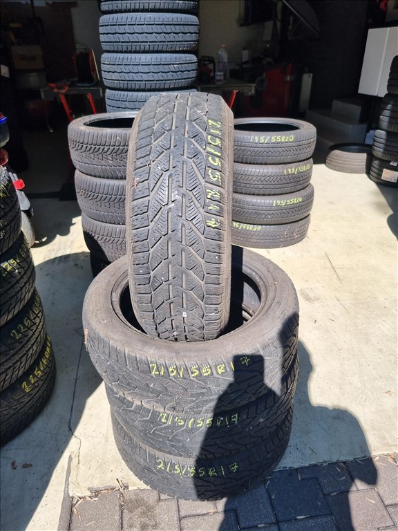  215/5517" újszerű Kormoran Snow téli gumi 4db  3. kép