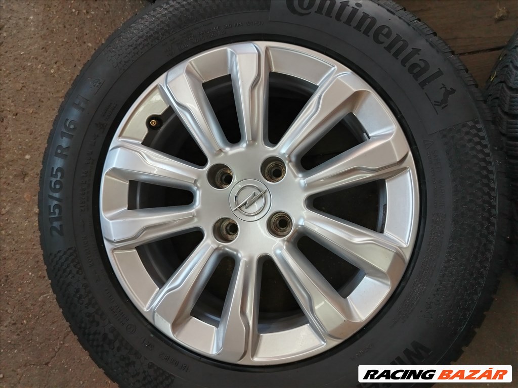  Opel Mokka (2020) 4x108 16" (gyári felni) alufelni, 215/65 Continental téli gumi 4. kép