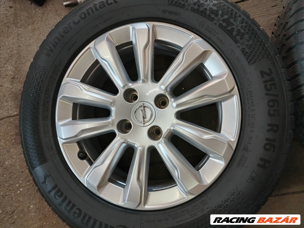  Opel Mokka (2020) 4x108 16" (gyári felni) alufelni, 215/65 Continental téli gumi 5. kép