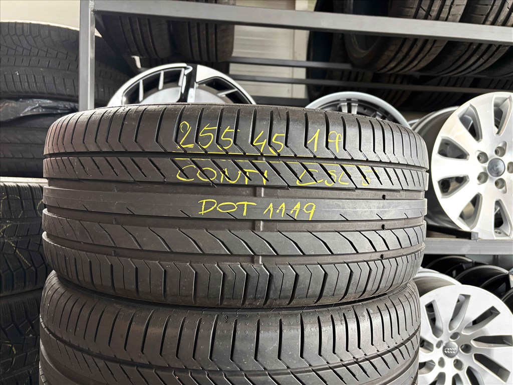 255/45 r19 Continental nyárigumi 4db 255/45r19 garnitúra 1. kép
