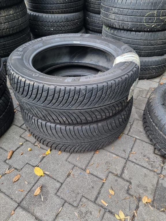 235/6018" újszerű Michelin Pilot Alpin 5 téli gumi 2db  1. kép