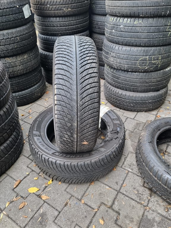  235/6018" újszerű Michelin Pilot Alpin 5 téli gumi 2db  3. kép