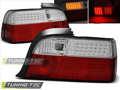 BMW E36 12.90-08.99 COUPE RED WHITE LED  Tuning-Tec Hátsó Lámpa