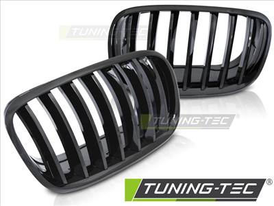 BMW X5 E70 X6 E71 08- FÉNYES FEKETE  Tuning-Tec Hűtőrács