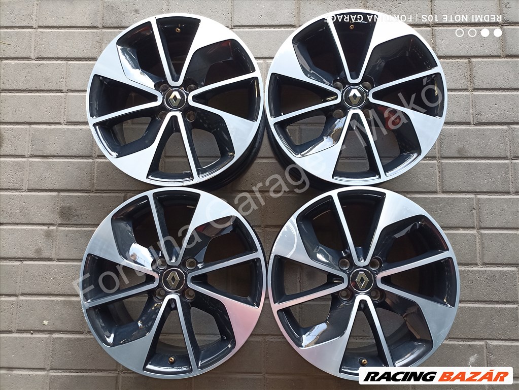 4x100 16" Renault 'Bangka' (Clio/Zoe) használt alufelni garnitúra 1. kép