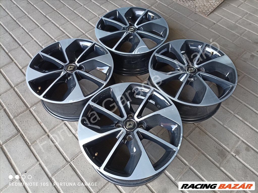 4x100 16" Renault 'Bangka' (Clio/Zoe) használt alufelni garnitúra 2. kép