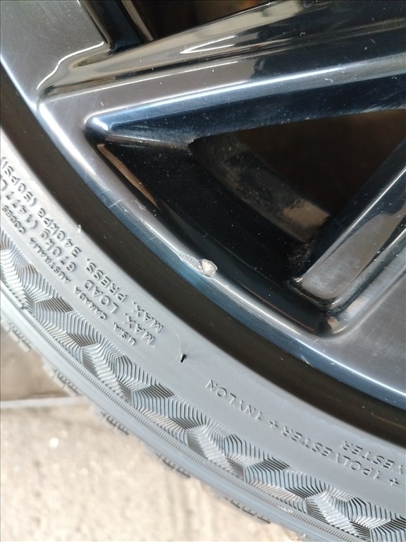 Opel Astra L 5x108 17" (gyári felni) alufelni, 225/45 új Hankook téli gumi 6. kép