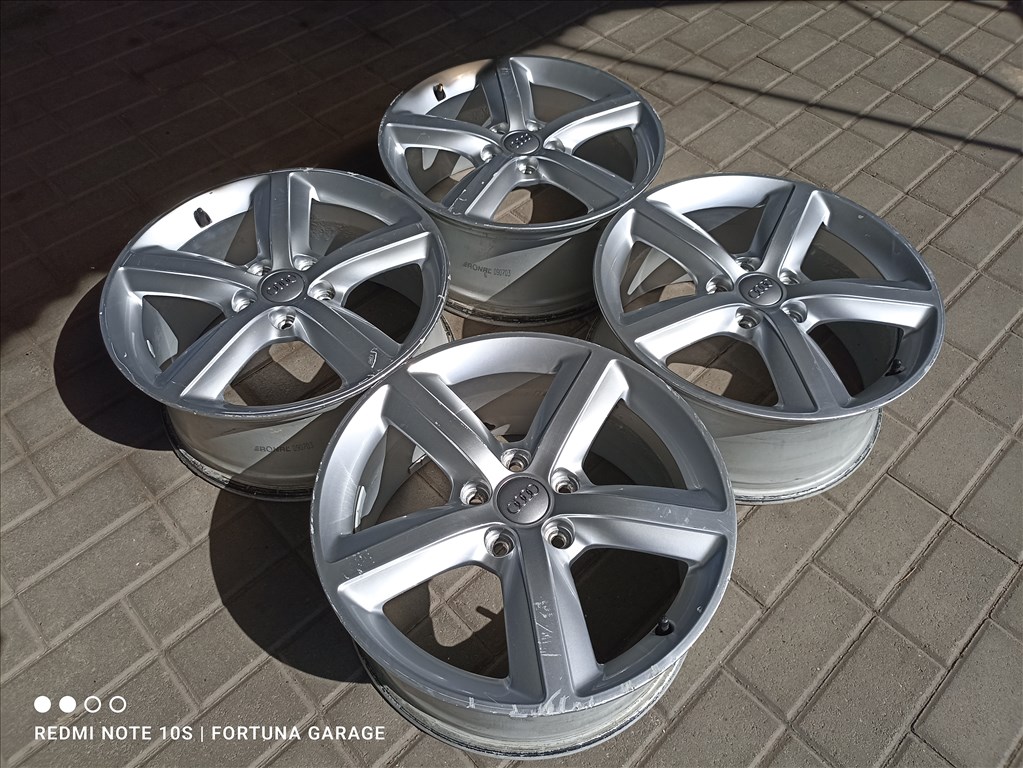 5x112 17" Audi  (8P0) használt alufelni garnitúra 2. kép