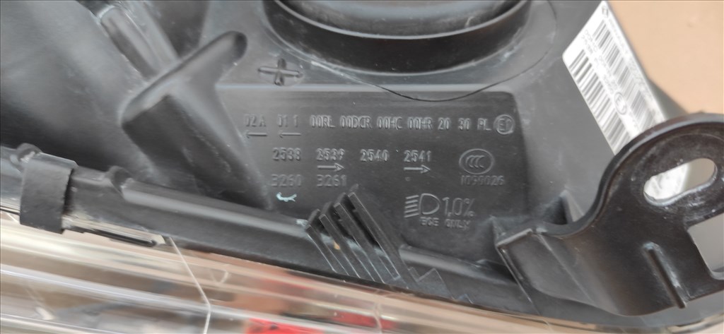 Renault Megane jobb első làmpa 1305630712 2. kép