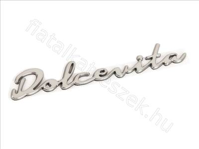 Típusembléma Dolcevita - 500 - 735717826 -  - FIAT eredeti Eredeti új 735717826