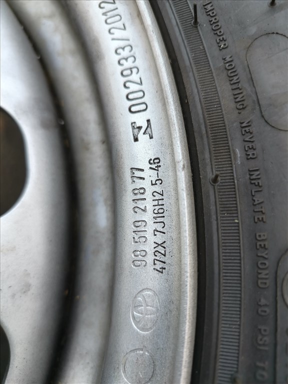  Citroën Berlingo Peugeot Rifter Opel Combo Toyota Proace ÚJ 215/6516C! Michelin nyári gumival 8. kép