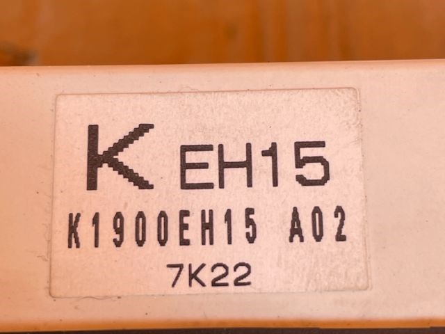 Mazda CX-7 MAZDA CX-7 Fűtéskapcsoló (digit klímás) k1900eh15 3. kép