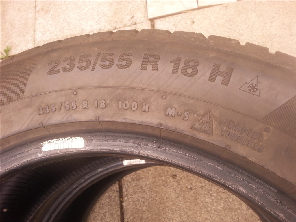  235/55R18 Continental winter contact TS850P téli gumi 2 db 4. kép
