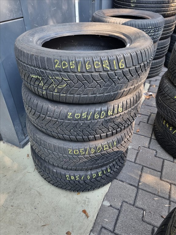  205/6016" újszerű Dunlop Winter Sport 5 téli gumi 4db  1. kép