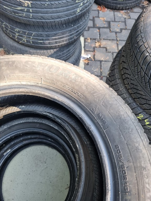  205/6016" újszerű Dunlop Winter Sport 5 téli gumi 4db  6. kép
