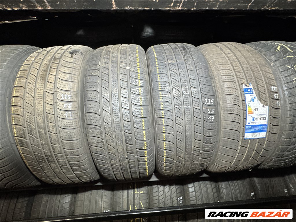 225/55 R17 Zeetex Z-Ice 1000 101V XL | 6mm l 4db l DOT2415 (3db használt 1db új) 1. kép