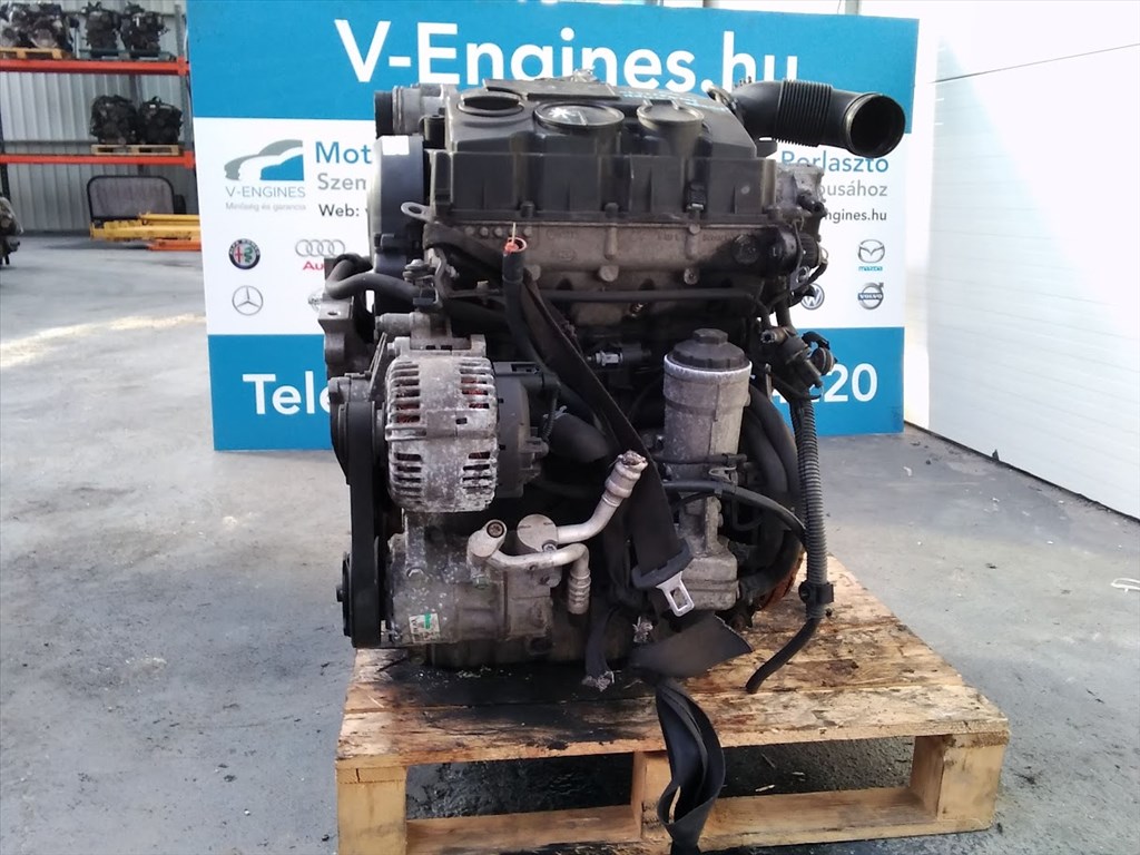 Volkswagen 1,9PDTDI, BLS bontott motor  3. kép
