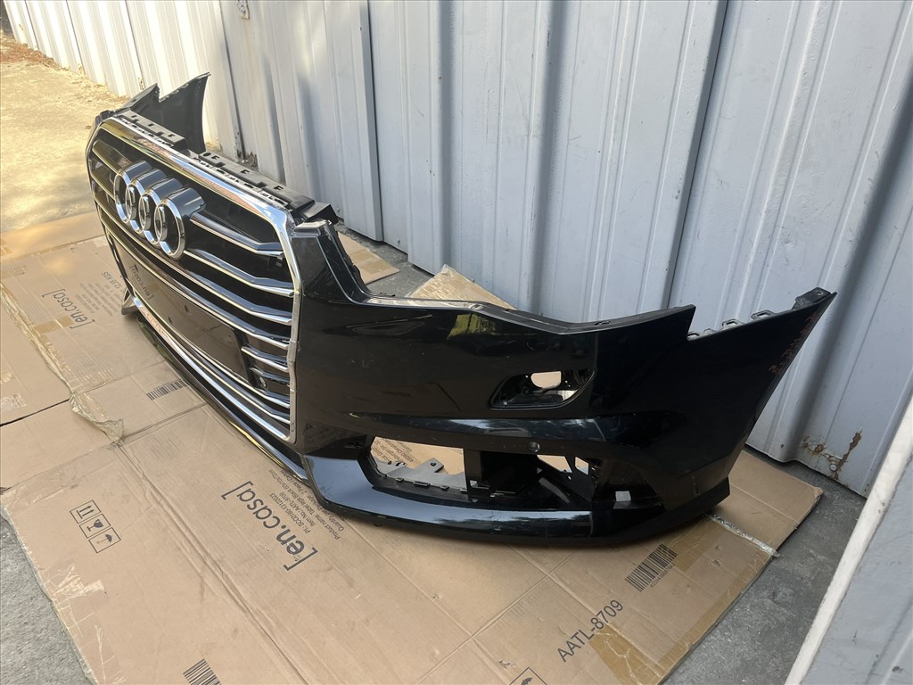 Audi A6 C7 (4G) facelift S-Line első lökhárító  4g0807437ab 2. kép