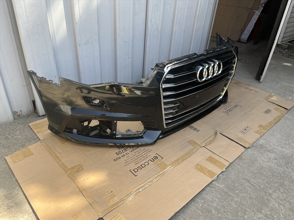 Audi A6 C7 (4G) facelift S-Line első lökhárító  4g0807437ab 3. kép