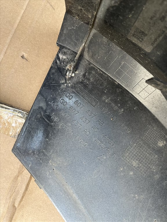 Audi A6 C7 (4G) facelift S-Line első lökhárító  4g0807437ab 5. kép