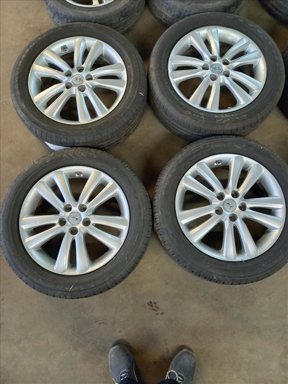 Hyundai IX35 5x114.3-as 18x6.5 (gyári felni) alufelni 225/55 újsz Maxxis nyári gumi Szenzor!!! Lxx 1. kép