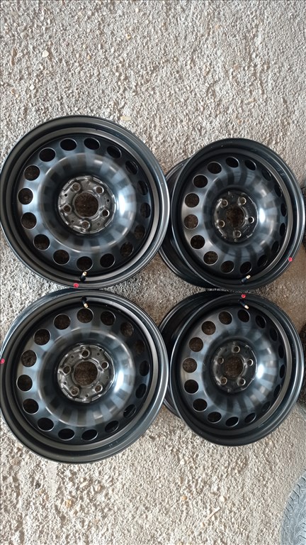  5x112 lyukosztású 6,5JJ 17" használt (gyári felni) lemezfelni 1. kép