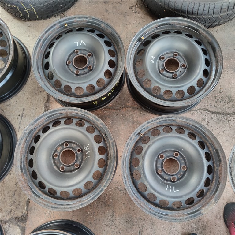 5x112 16 Gyári Audi lemezfelni 20000ft a 4db/53/ 3. kép