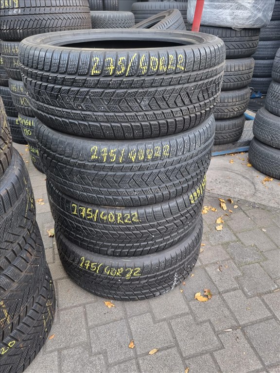 275/4022" használt Pirelli Scorpion Winter téli gumi 4db  1. kép