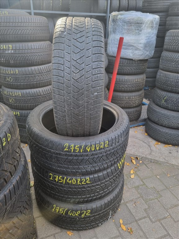  275/4022" használt Pirelli Scorpion Winter téli gumi 4db  3. kép