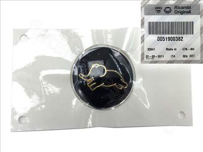 Embléma Elaphant - MUSA, DELTA, YPSILON - 51900382 -  - FIAT eredeti Eredeti új 51900382