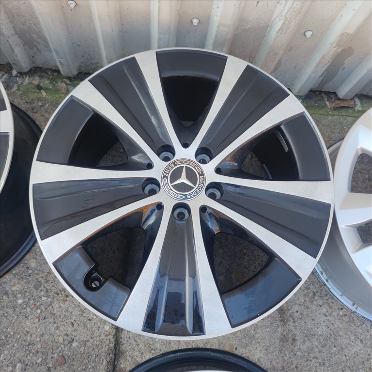 5x112 18 Gyári Merci polír alufelni 150000ft a 4db/258/ 2. kép