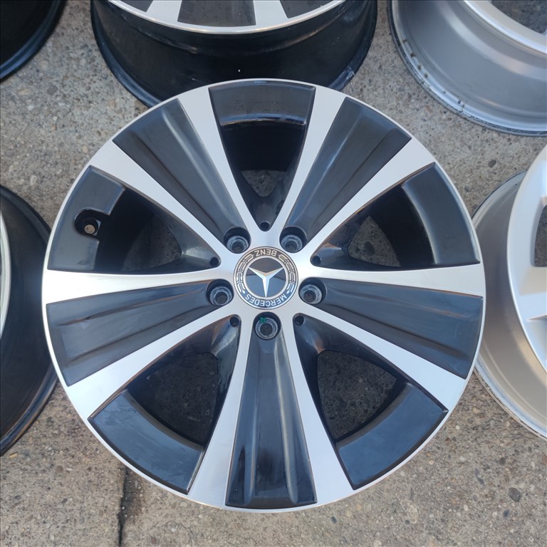 5x112 18 Gyári Merci polír alufelni 150000ft a 4db/258/ 3. kép