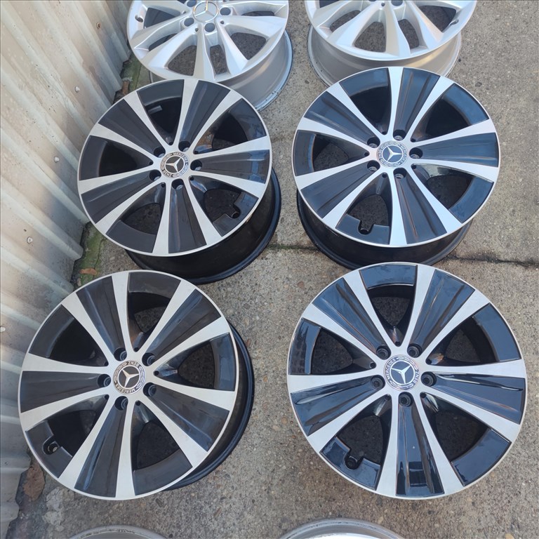 5x112 18 Gyári Merci polír alufelni 150000ft a 4db/258/ 5. kép