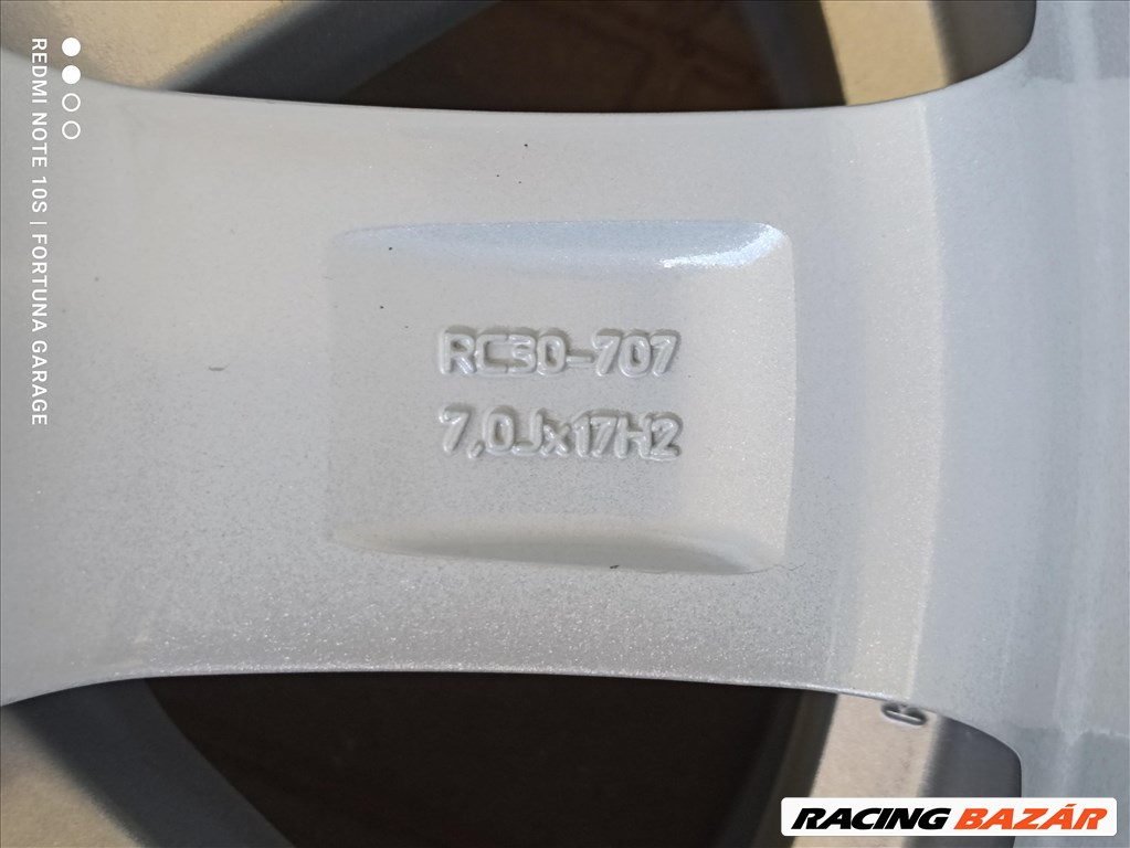 5x114,3 17" Renault újszerű alufelni garnitúra (5) 7. kép