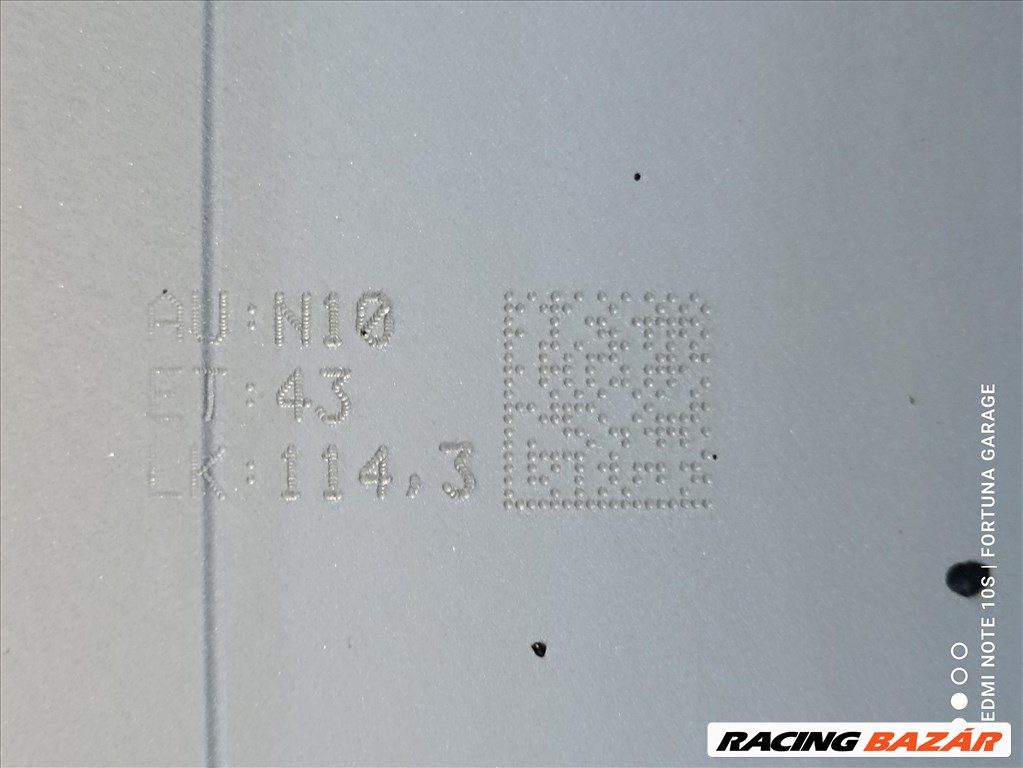 5x114,3 17" Renault újszerű alufelni garnitúra (5) 8. kép